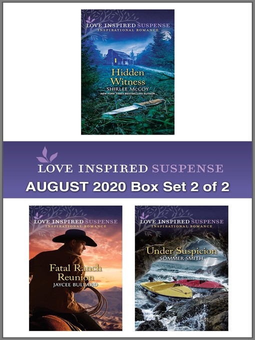 Title details for Harlequin Love Inspired Suspense August 2020--Box Set 2 of 2 by Shirlee McCoy - Available